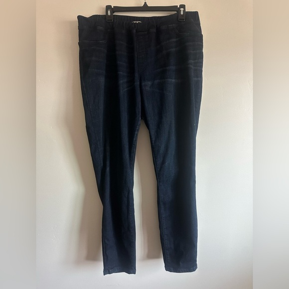 Eileen Fisher Plus Size Organic Cotton-Blend Pull-On Jeggings Size 2X - Picture 2 of 5